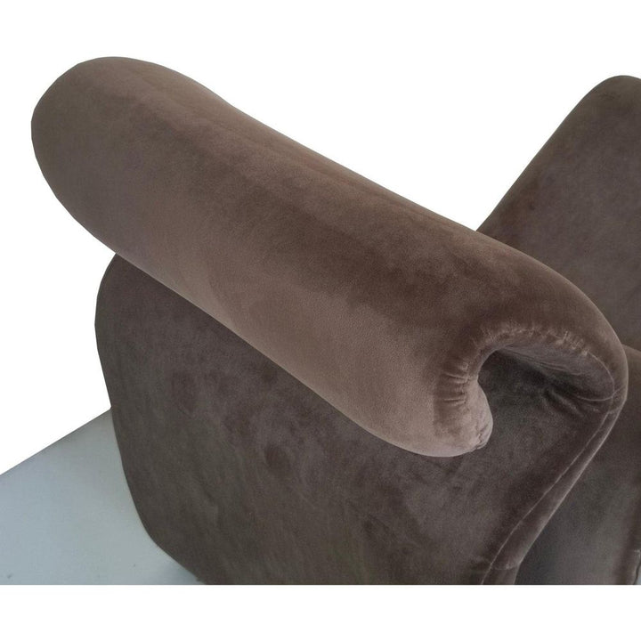 Etcetera Figure Lounge Chair + Ottoman-France & Son-FL1090BGE-FL1190BGE-Lounge ChairsBeige Set-20-France and Son