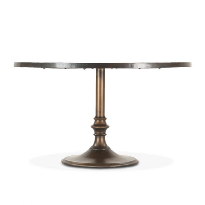 Mountain Lodge 54" Round Table Premium Dark Walnut-Home Trends & Designs-HOMETD-FML-RD54PW-Dining Tables-4-France and Son