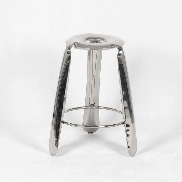 Stainless Balloon Counter Stool - Multi Color