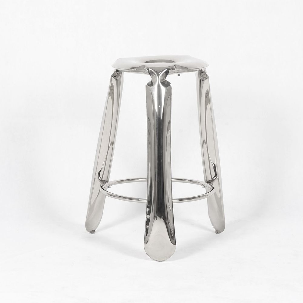 Stainless Balloon Counter Stool - Multi Color