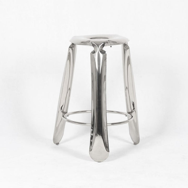 Stainless Balloon Counter Stool - Multi Color