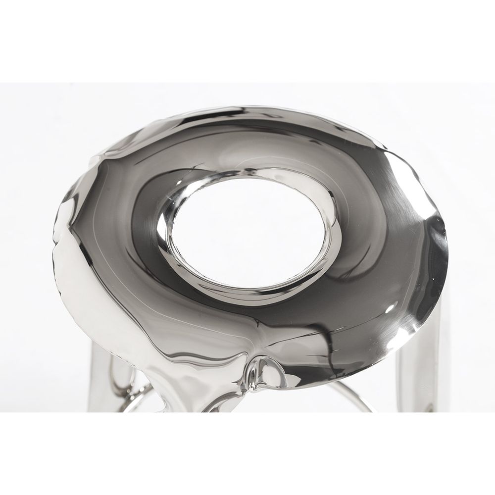 Stainless Balloon Counter Stool - Multi Color