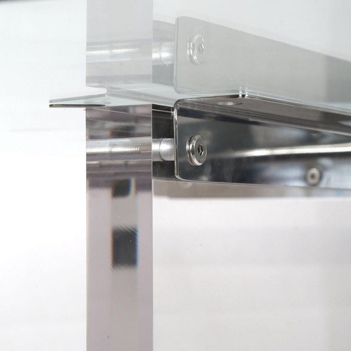 Acrylic X Pedestal Dining Table Base - Rental Price/Week