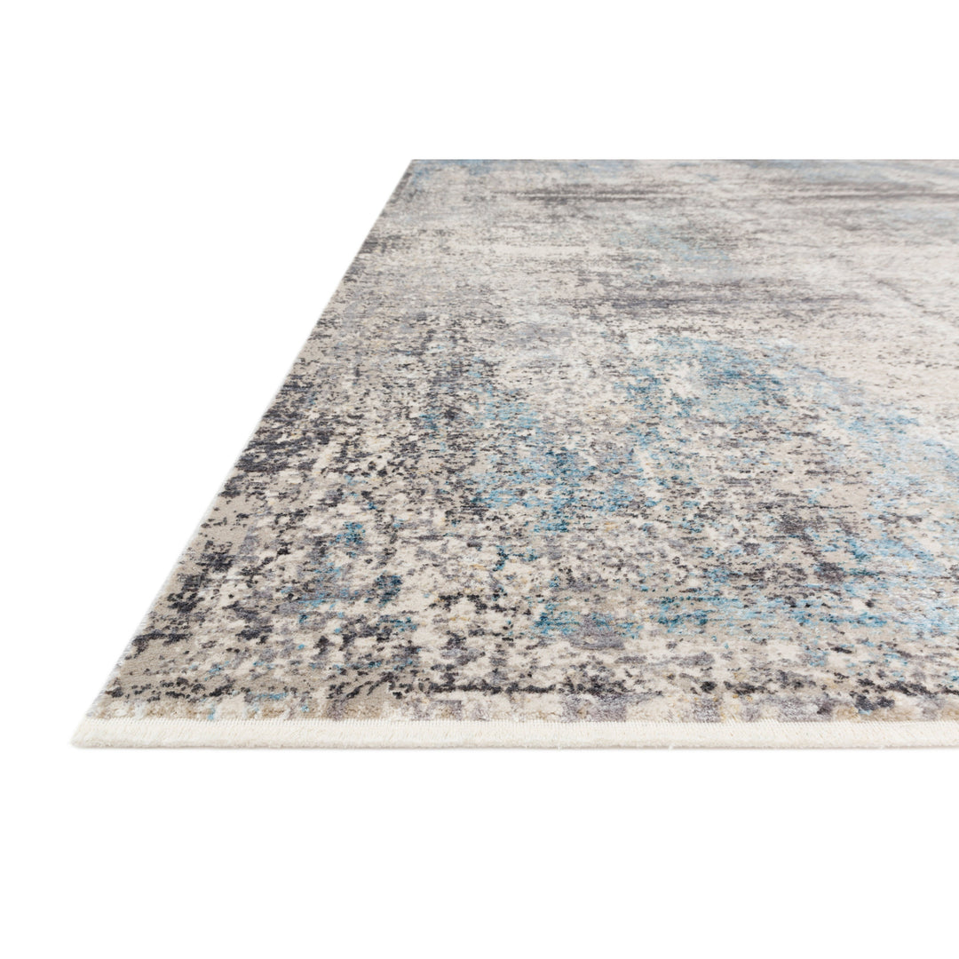 Loloi Franca Slate / Sky 5'-3" x 7'-9" Area Rug