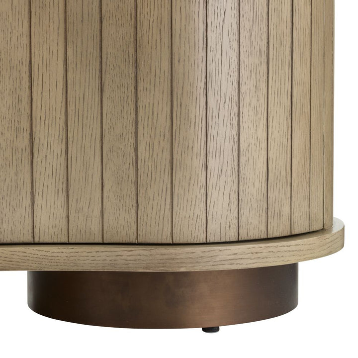 Mabel Cabinet - Gold