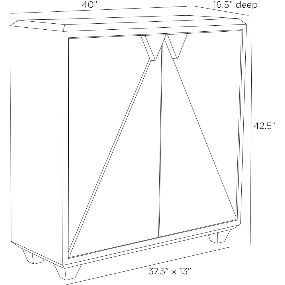 Bridger Cabinet - Black