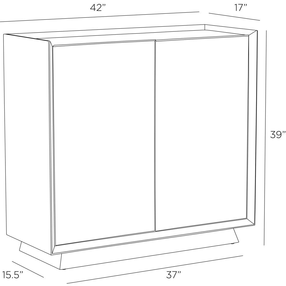 Tanner Cabinet - Brown