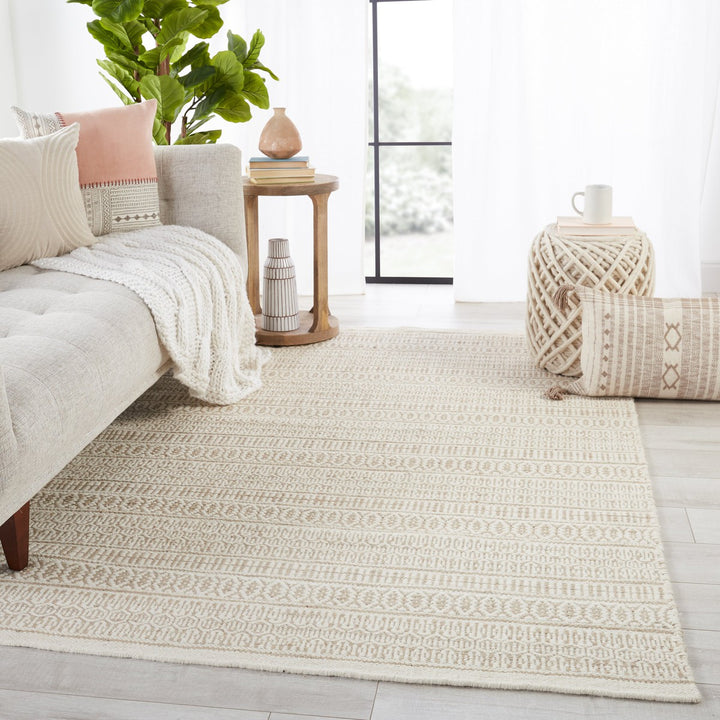 Jaipur Living Galway Natural Trellis Ivory/ Cream Area Rug (8'X10')