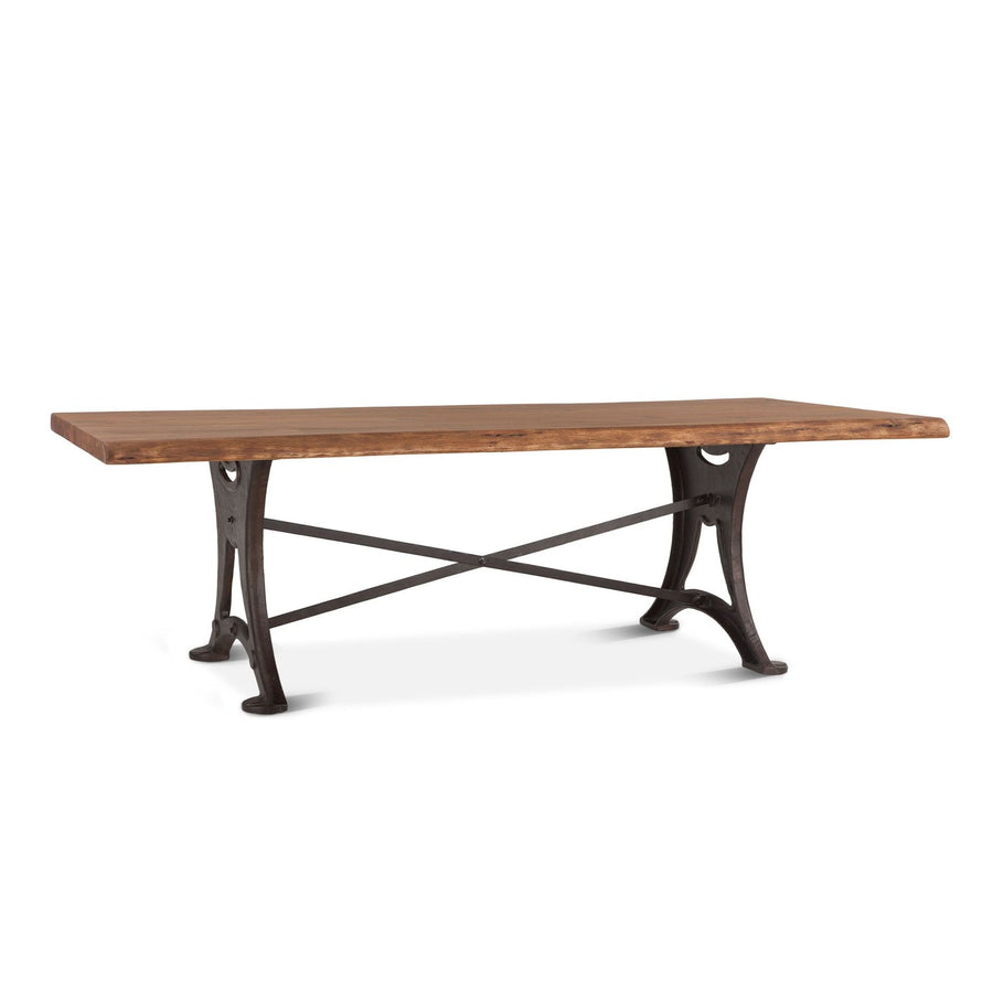 Organic Forge 106" Dining Table Raw Walnut-Home Trends & Designs-HOMETD-FOF-DT106RWAZ-Dining Tables-1-France and Son