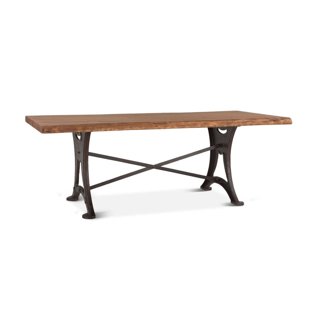 Organic Forge 106" Dining Table Raw Walnut-Home Trends & Designs-HOMETD-FOF-DT106RWAZ-Dining Tables-4-France and Son