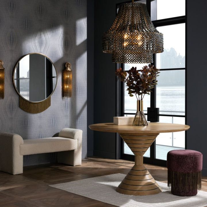 Stools & Ottomans Sterlingwell Ottoman - Gold
