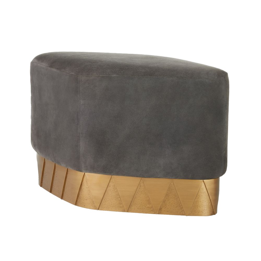 Ellison Ottoman - Gold