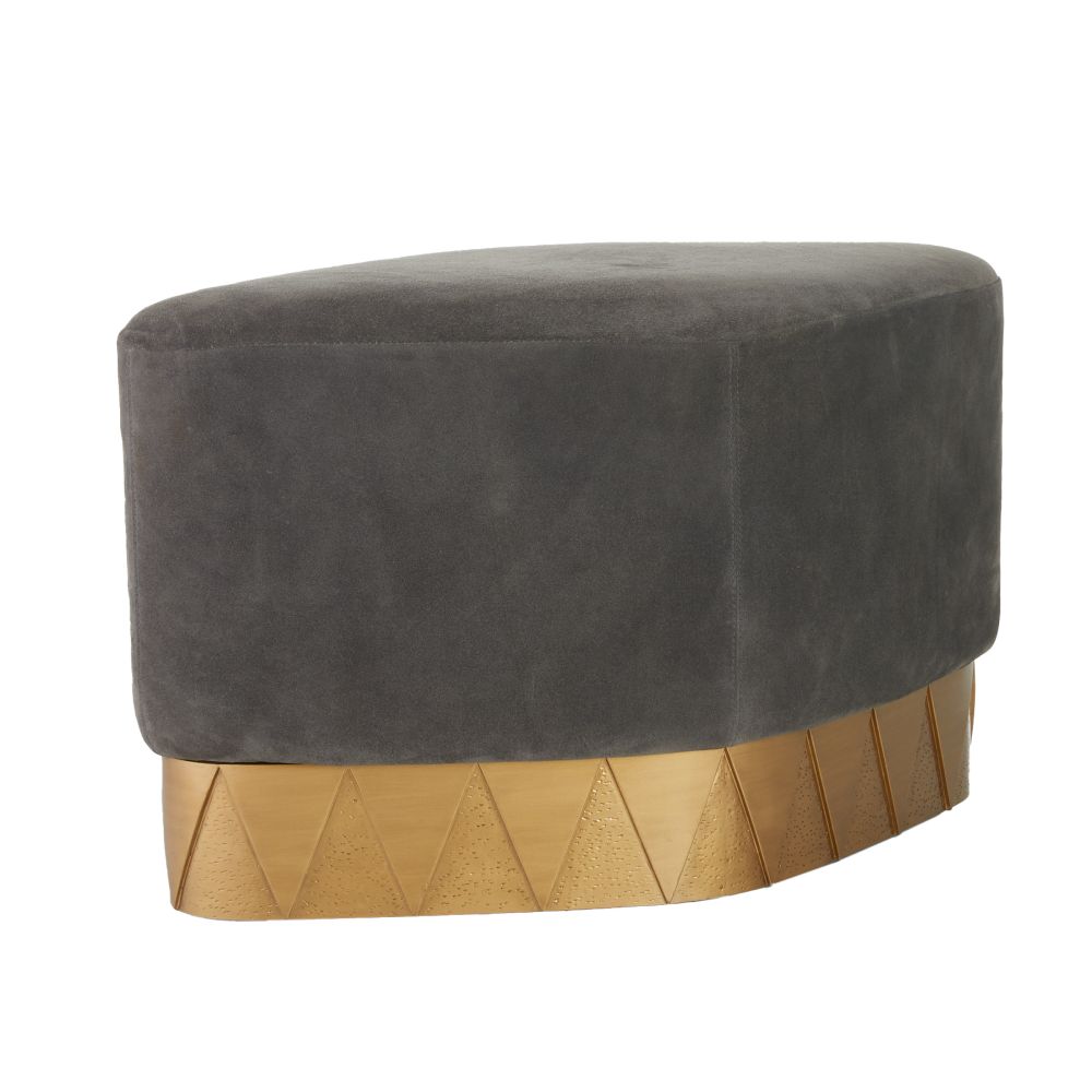 Ellison Ottoman - Gold