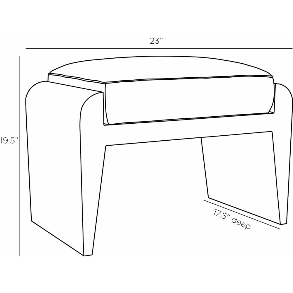 Harlan Ottoman - White