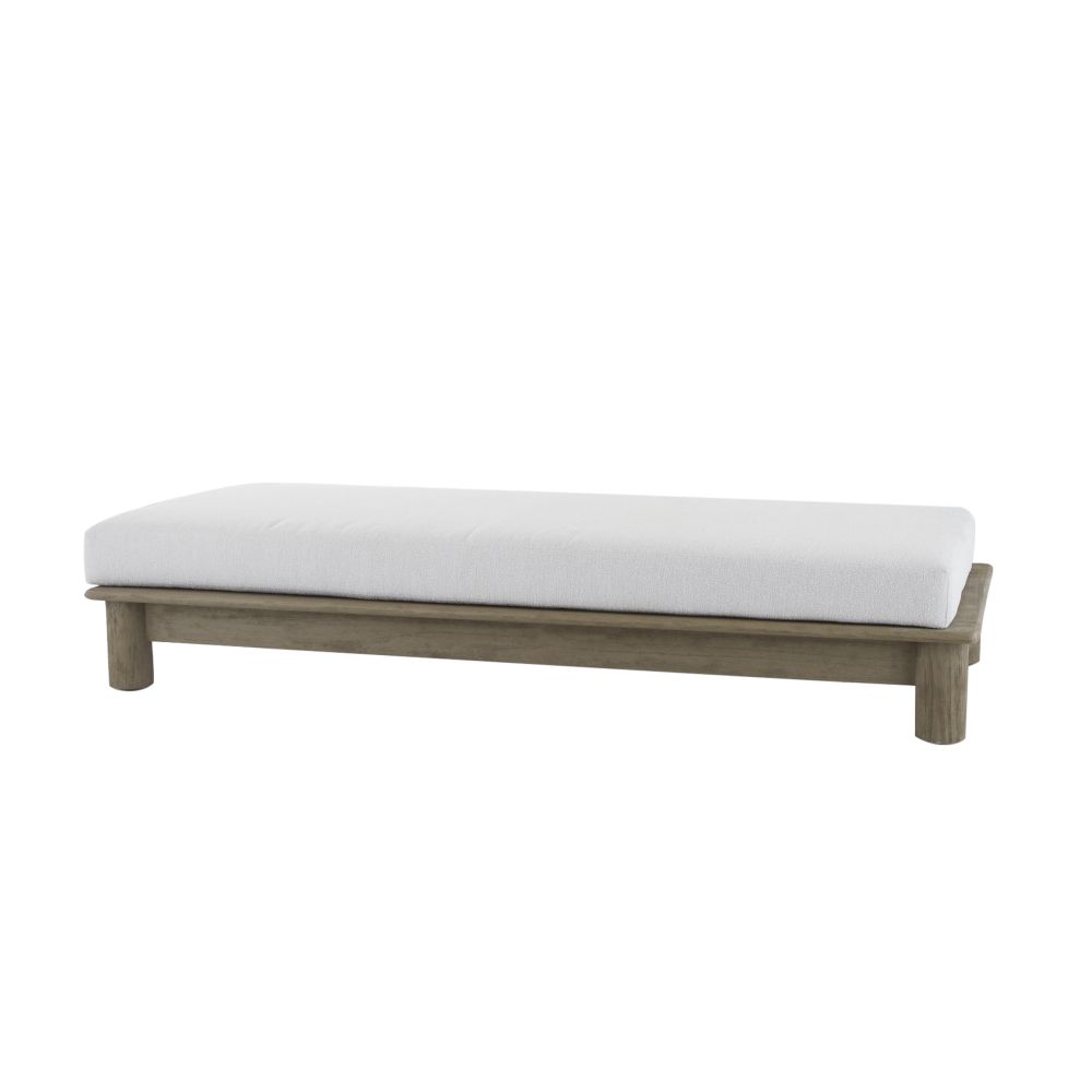 Outdoor Ottomans Danica Outdoor Ottoman - Gray
