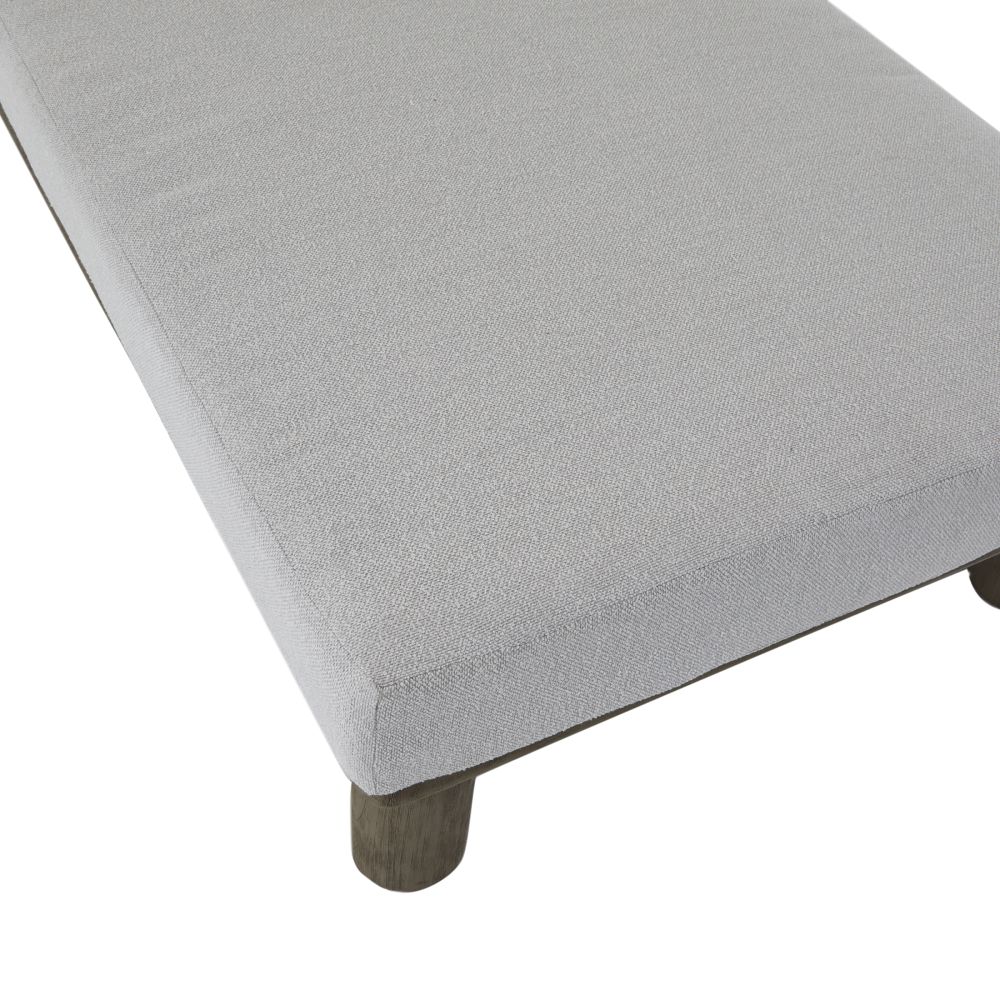 Danica Outdoor Ottoman - Gray