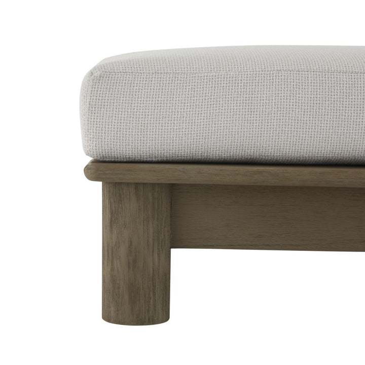 Danica Outdoor Ottoman - Gray