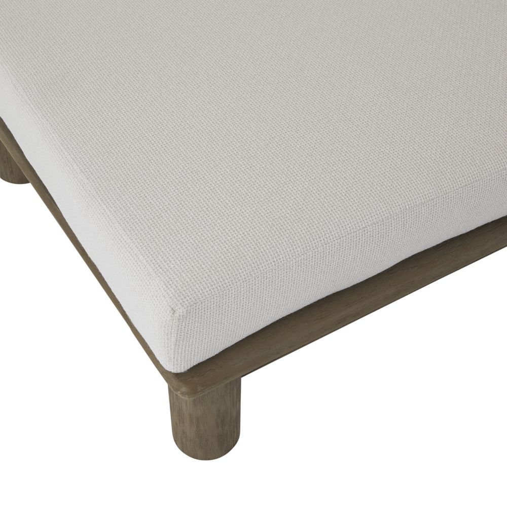 Danica Outdoor Ottoman - Gray