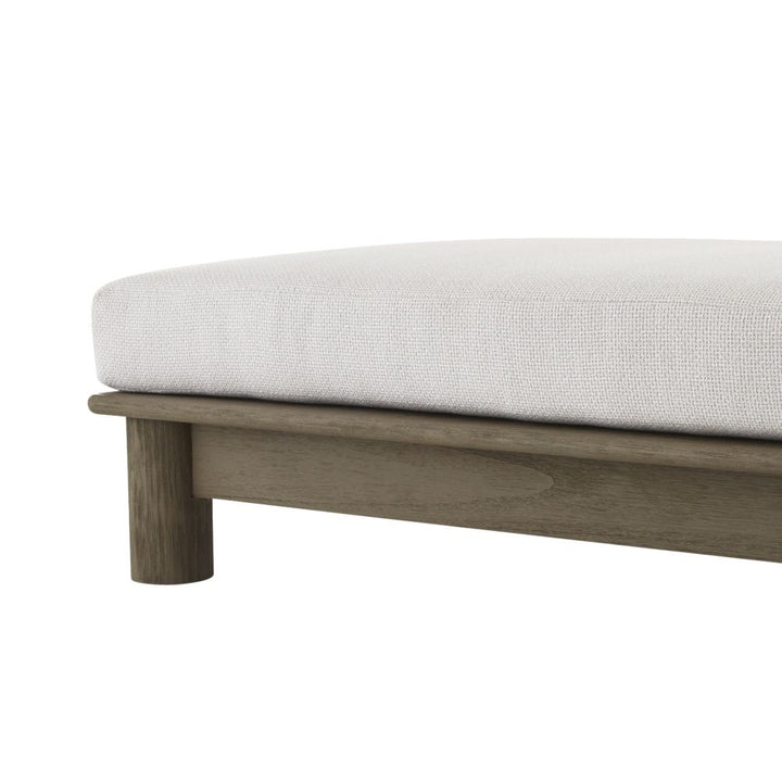 Danica Outdoor Ottoman - Gray