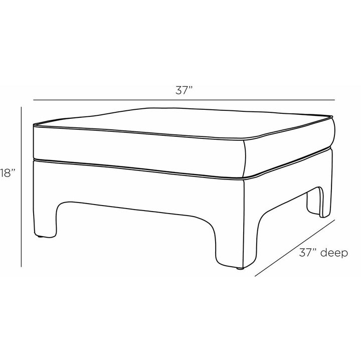 Maximilian Ottoman - Gray