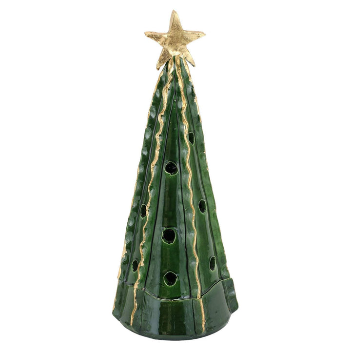 Foresta Tree with Ribbon & Gold Star