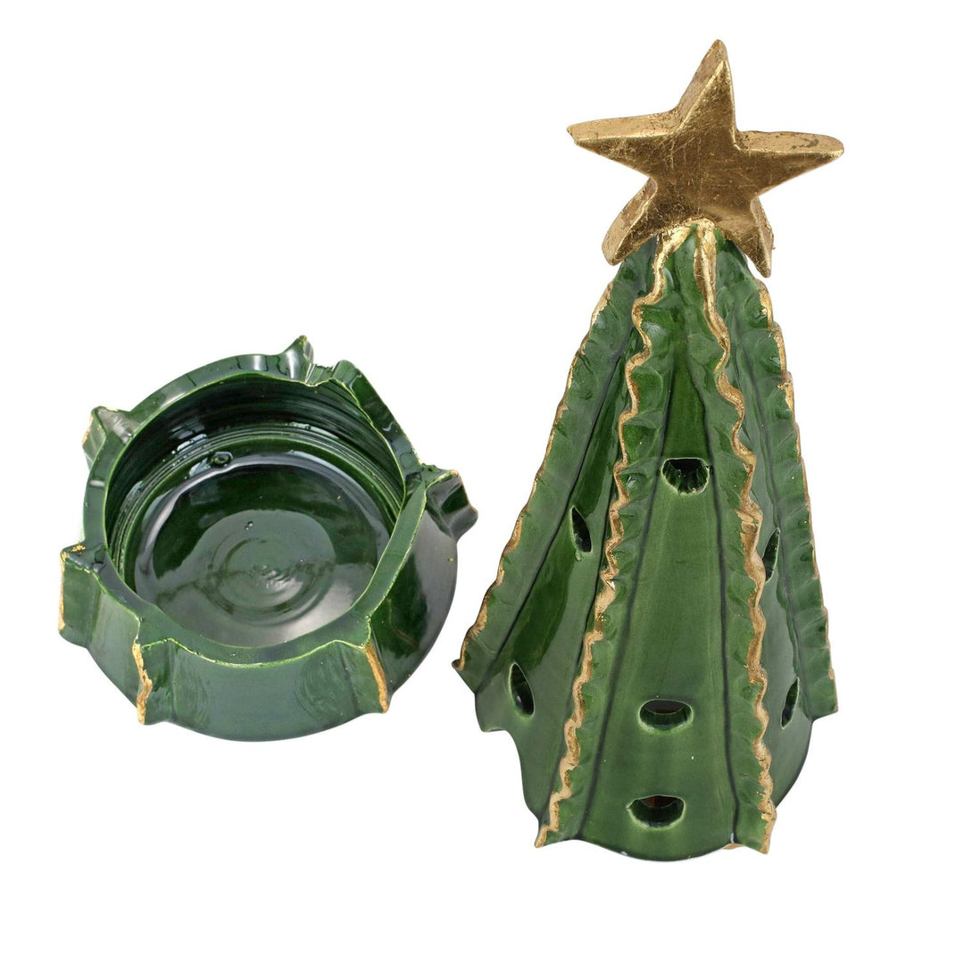 Foresta Tree with Ribbon & Gold Star