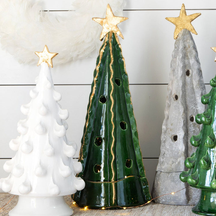 Foresta Tree with Ribbon & Gold Star