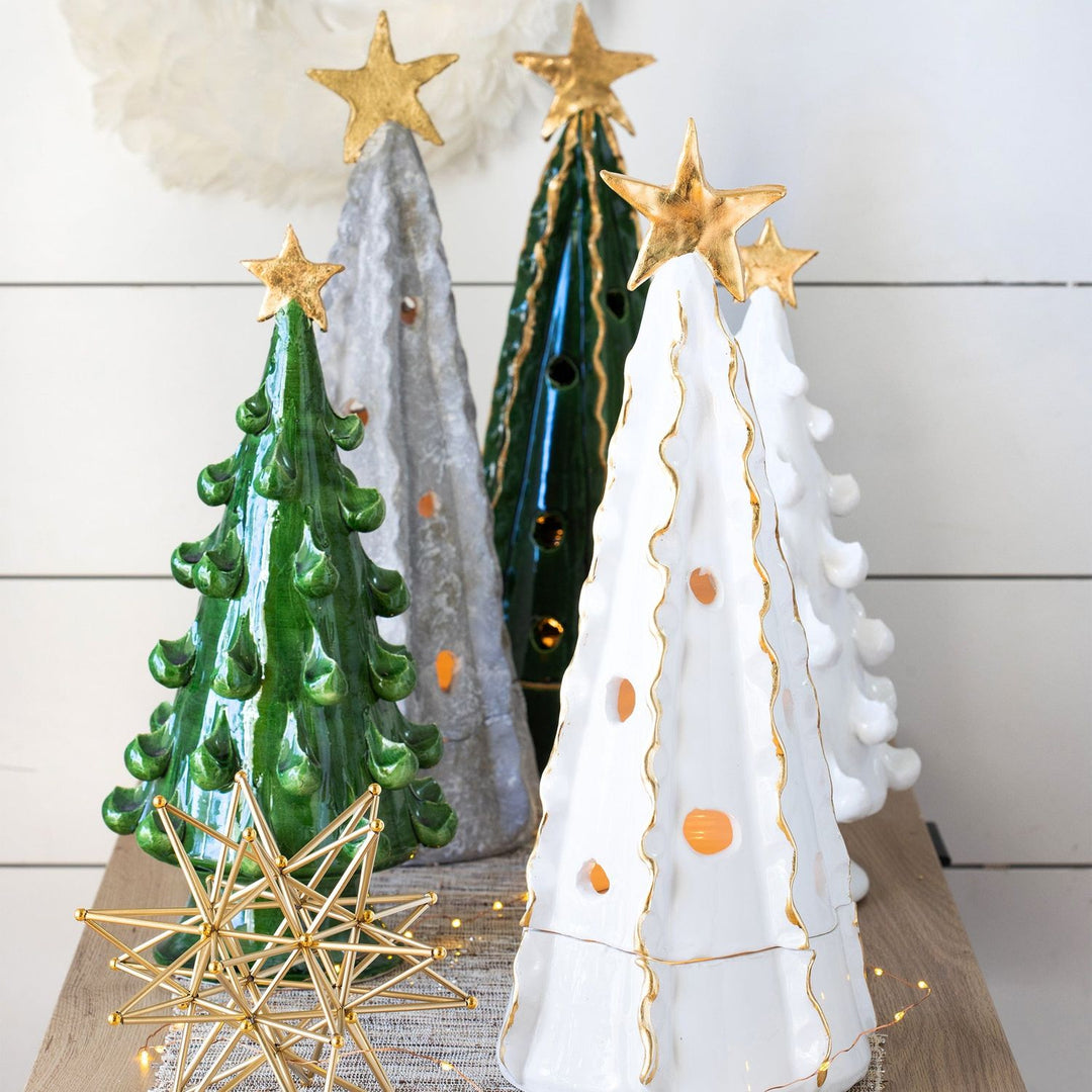 Foresta Tree with Ribbon & Gold Star