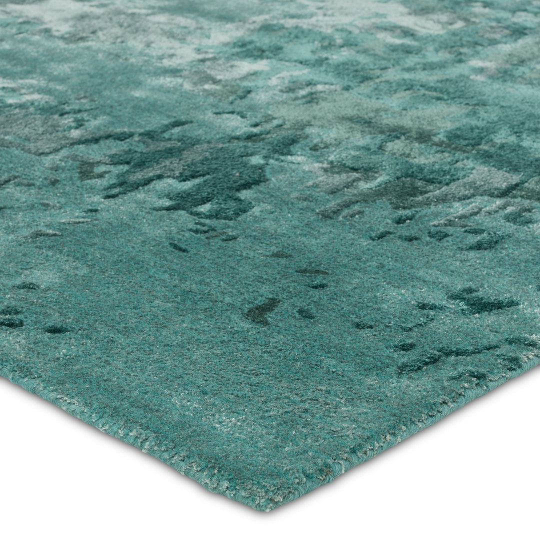 Jaipur Living Astris Handmade Abstract Teal/ Blue Area Rug (8'X10')