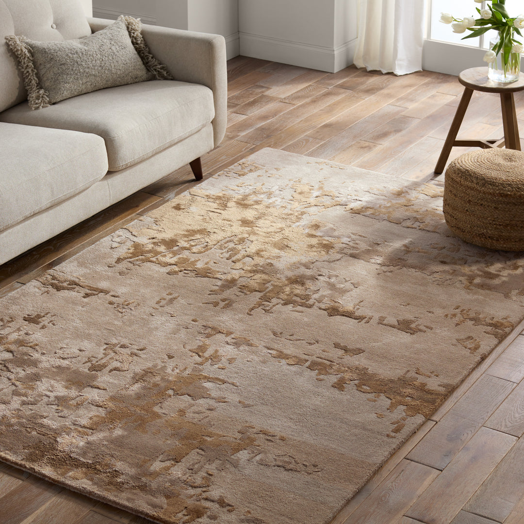 Jaipur Living Astris Handmade Abstract Taupe/Bronze Area Rug (10'X14')