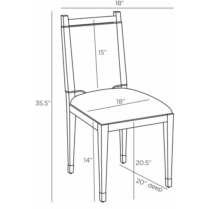 Thistlewood Dining Chair - Black