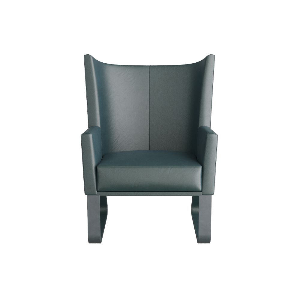 Lounge Chairs Avina Wingback Chair - Blue