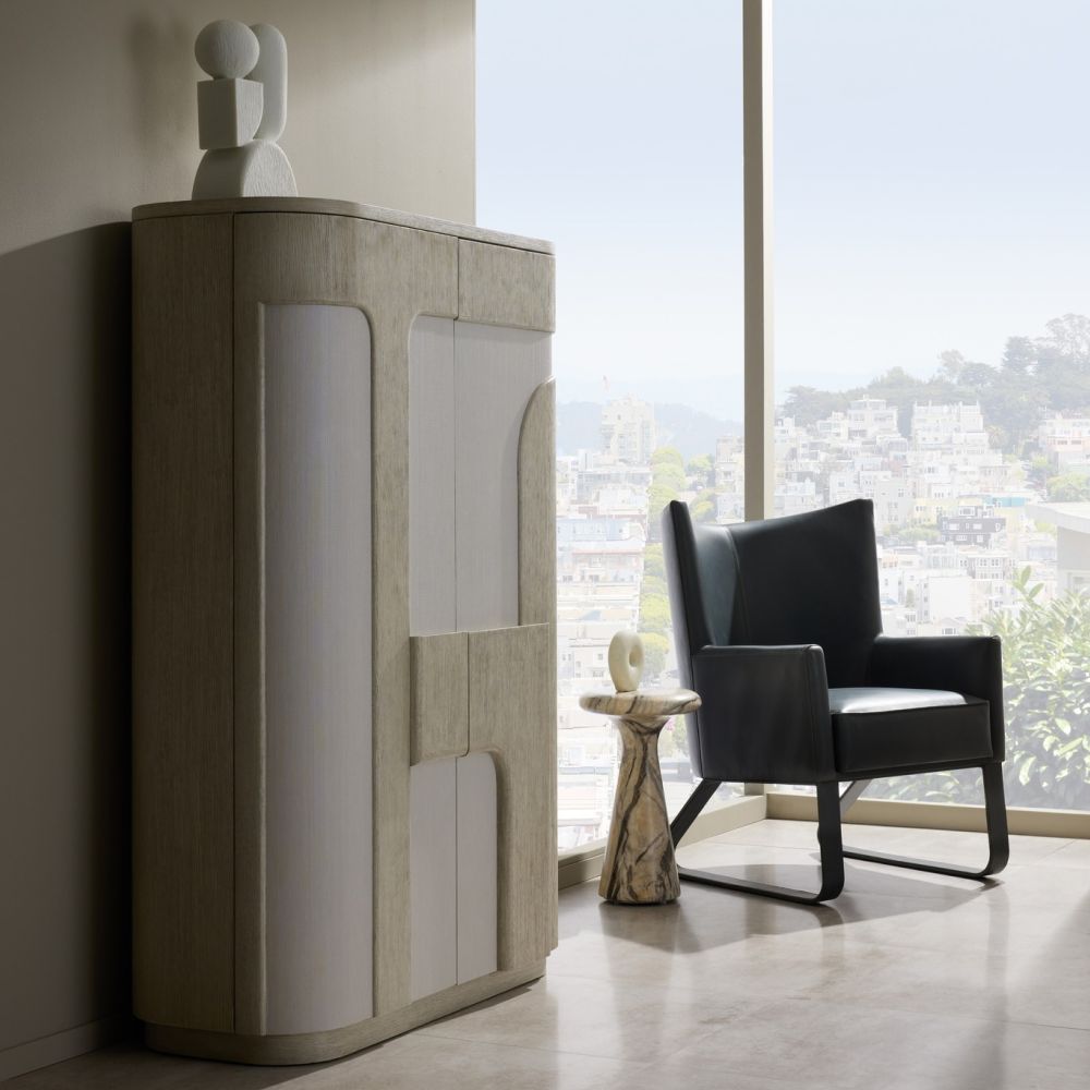 Lounge Chairs Avina Wingback Chair - Blue