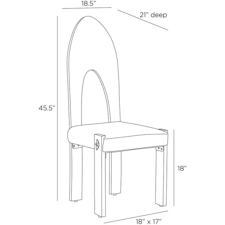 Crankgo Dining Chair - Black