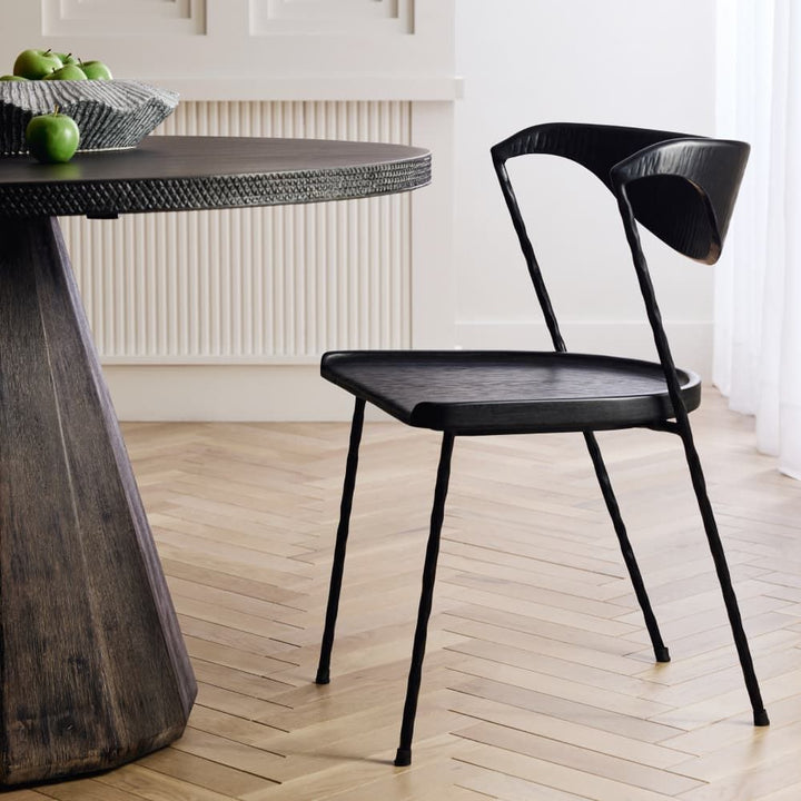 Dining Chairs Silverpine Dining Chair - Black