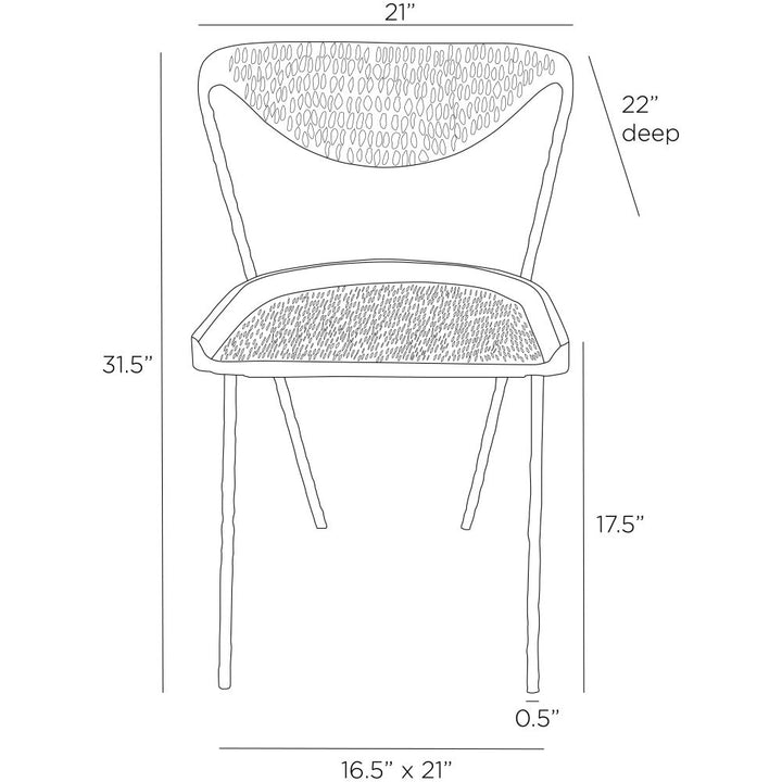 Silverpine Dining Chair - Black