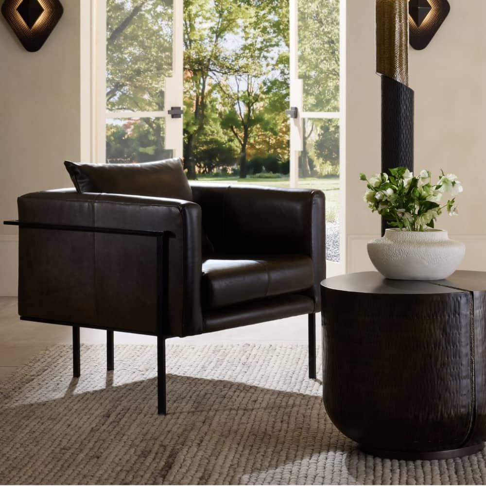 Lounge Chairs Miller Lounge Chair - Black