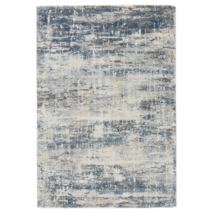 Vibe by Jaipur Living Benton Abstract Blue/ Gray Area Rug (8'X10')