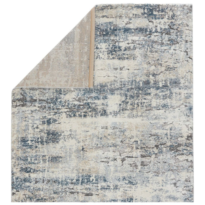 Vibe by Jaipur Living Benton Abstract Blue/ Gray Area Rug (8'X10')