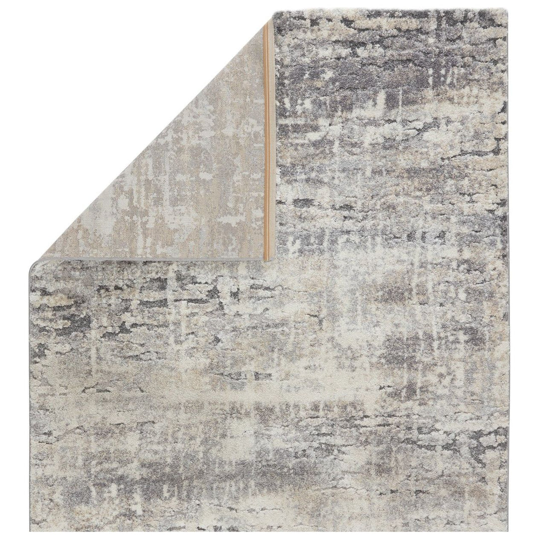 Vibe by Jaipur Living Benton Abstract Gray/ Ivory Runner Rug (3'X10')