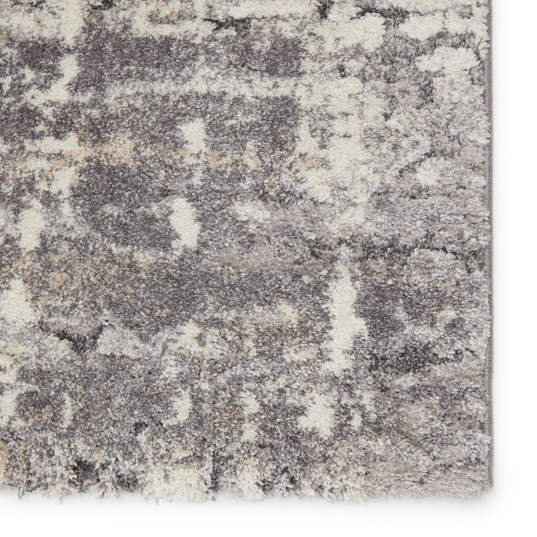 Vibe by Jaipur Living Benton Abstract Gray/ Ivory Area Rug (5'X7'6")