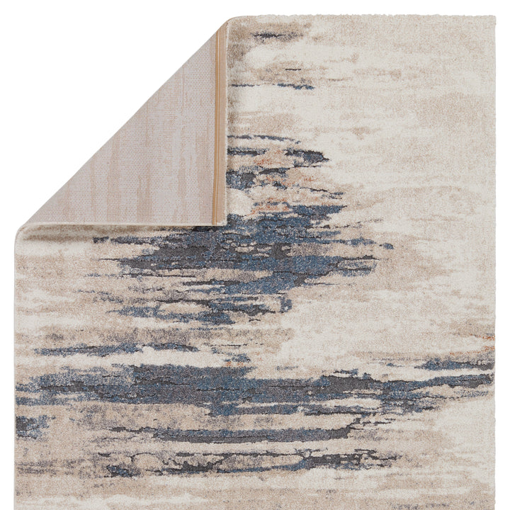 Vibe by Jaipur Living Yushan Abstract White/ Blue Area Rug (8'X10')