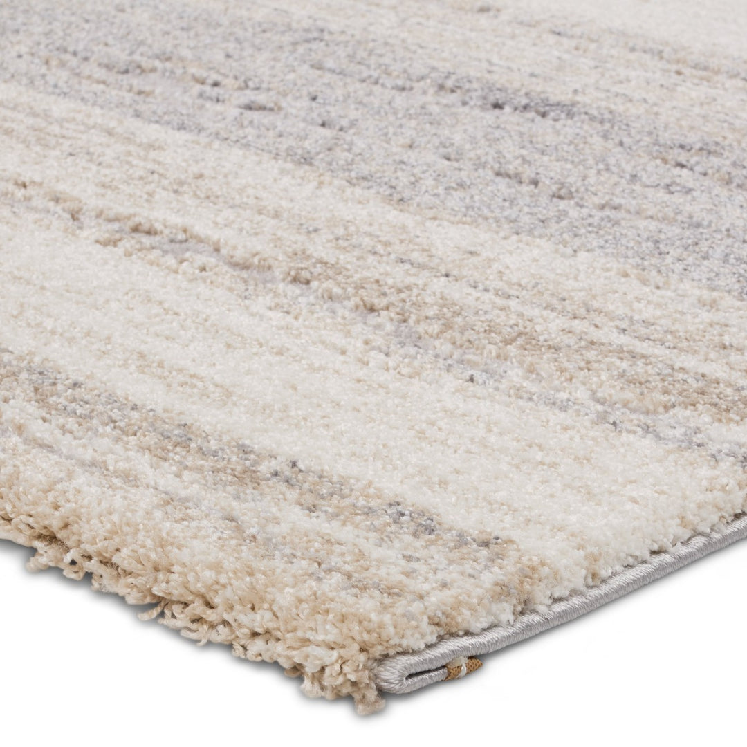 Vibe by Jaipur Living Caramon Abstract Tan/ Taupe Runner Rug (3'X10')