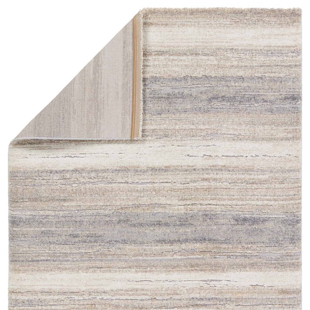 Vibe by Jaipur Living Caramon Abstract Tan/ Taupe Area Rug (5'X7'6")