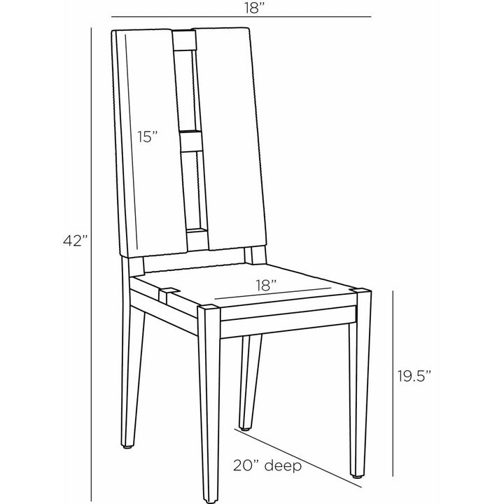 Selenao Dining Chair - Black