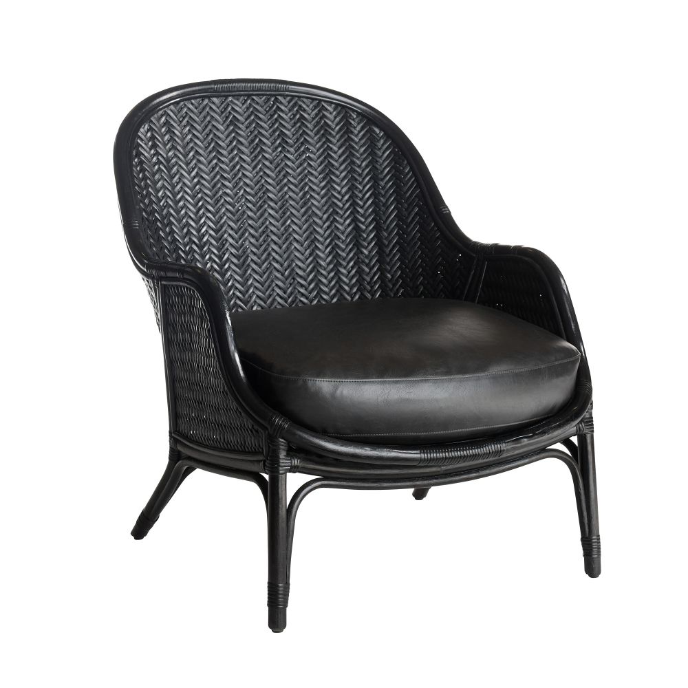 Keira Lounge Chair - Black