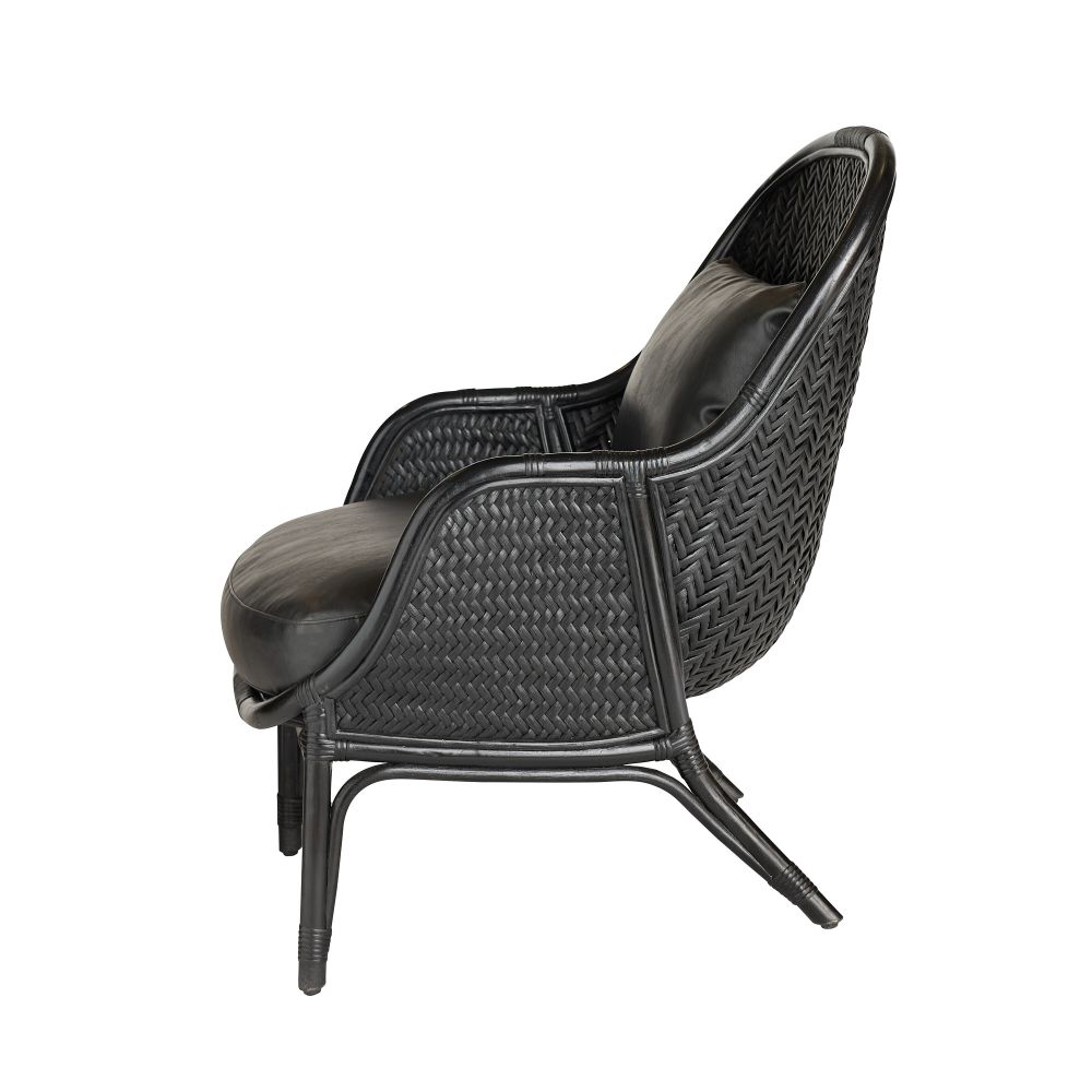 Keira Lounge Chair - Black