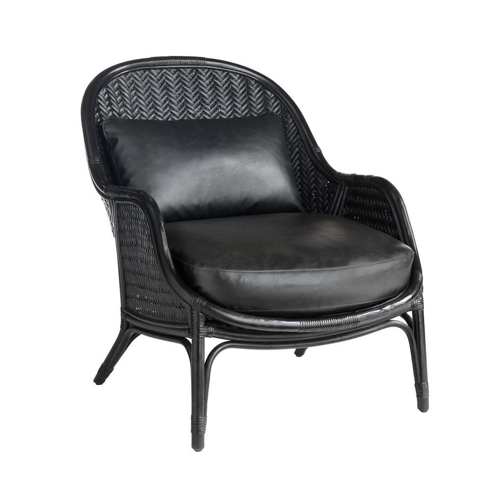 Keira Lounge Chair - Black