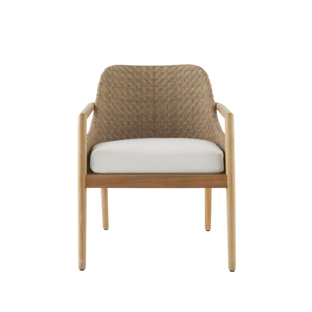 Outdoor Dining Chairs Mariglen Outdoor Dining Chair - White