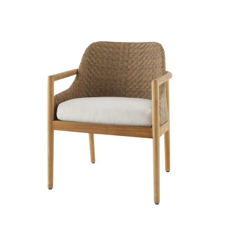 Mariglen Outdoor Dining Chair - White